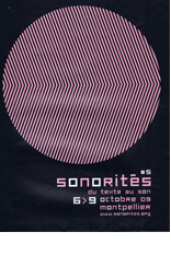 Festival  Sonorites in Montpellier